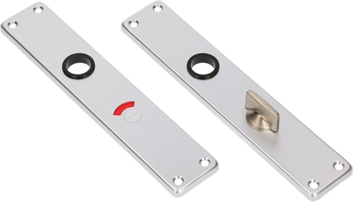Ami Langschild - vrij/bezet - 212x41x6,5mm - WC 63/8 - aluminium F-2