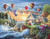 Luca-S Balloons over Sunset Cove borduren (pakket) B614