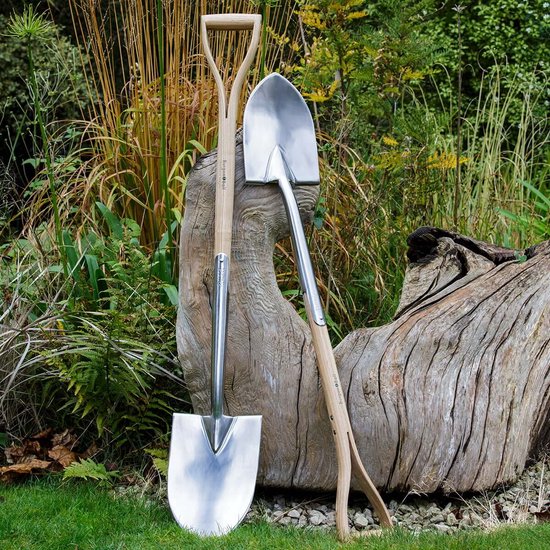 Burgon & Ball RHS Plantspade - Large - FSC Essenhout - Steps van Burgon & Ball — afbeelding 5