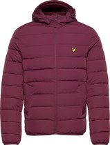 Lyle & Scott - Heren Jas winter Lightweight Padded Jacket - Rood - Maat S