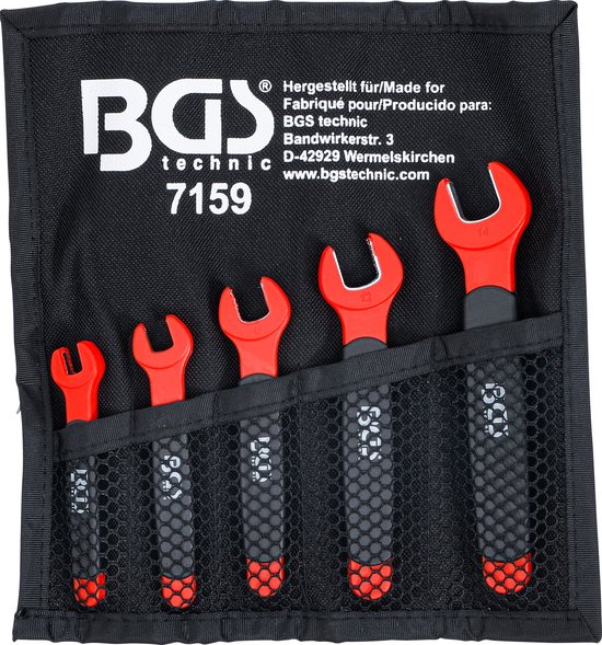BGS Ringsleutelset VDE geisoleerd 5 delig