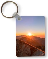 Porte-clés - Berg - Paysage - Soleil - Cadeaux à distribuer - Plastique