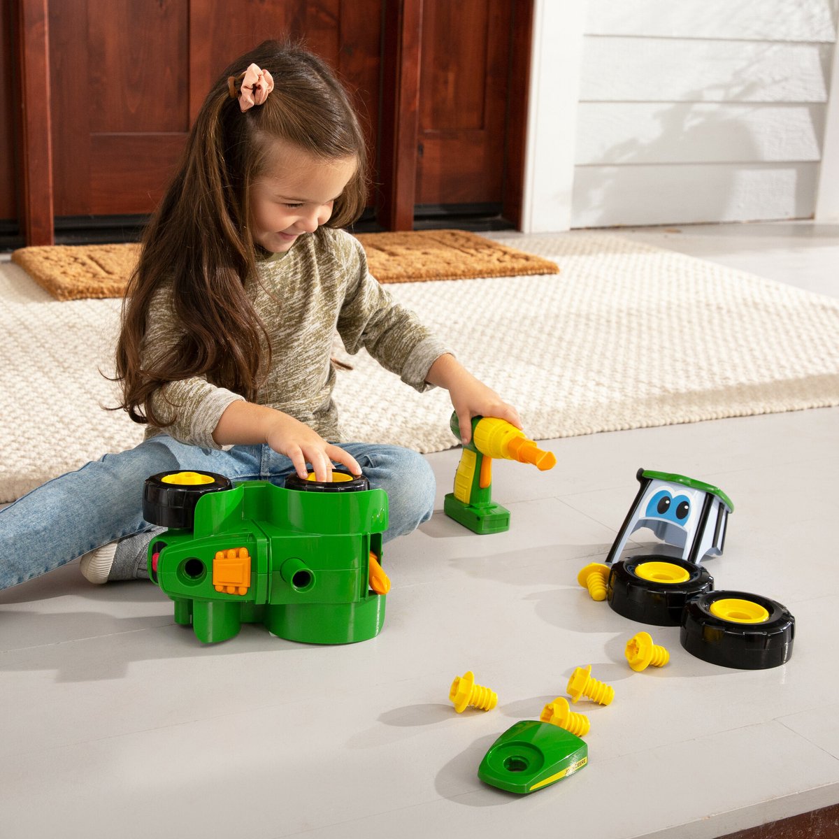 Bouw een Johnny Tractor - John Deere - Bouw je eigen tractor - Bouwen en spelen — afbeelding 5