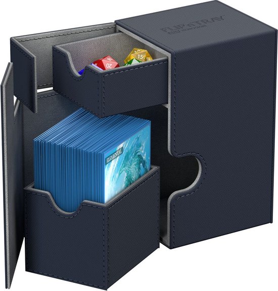 Ultimate Guard Twin Flip'n'Tray 200+ - Boîte De Rangement Cartes Double Compartiment