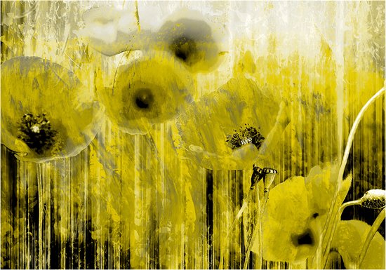 Fotobehang - Yellow madness.