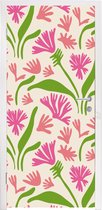 Deursticker Bloem - Patronen - Blad - 95x215 cm - Deurposter