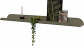 HOYA living - fotolijstplank metaal 80cm - Salie - wandplank - fotoplank