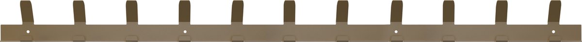 Gorillz Trim 100 - Kapstok van 1 meter - 22 Haken - Metaal - Mat Goud