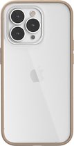 Woodcessories - Coque transparente pour iPhone 14 Pro Max | Transparent, marron