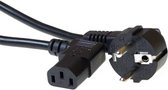 ACT 230V connection cable schuko male (angled) - C13 (angled) 2 m, 2 m