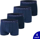 4-Pack O'Neill Premium Heren Boxershorts 900002-4349 - Blauw - Maat XL