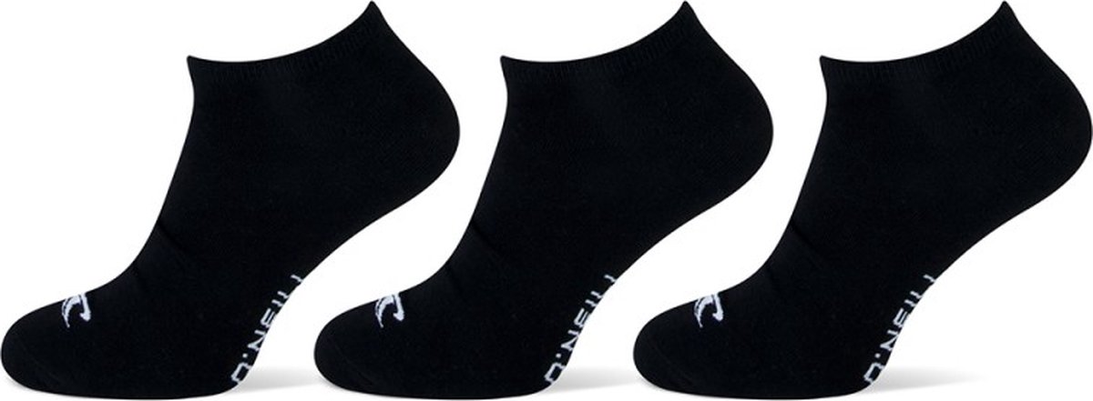 3-Pack O’Neill sneakersokken unisex 739003-6969 Zwart