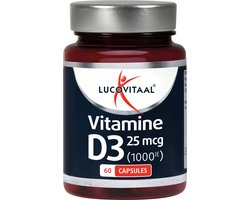 Lucovitaal Vitamine D3 - 25 microgram - 60 capsules - Voedingssupplementen