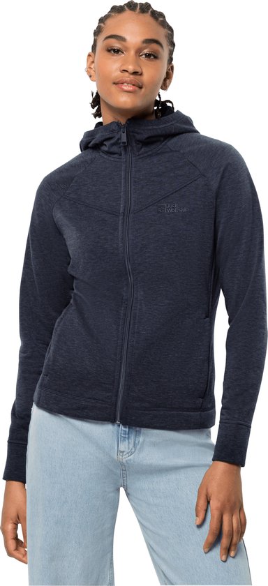 Jack Wolfskin Waldsee Hooded Outdoorvest voor Dames Maat S bol