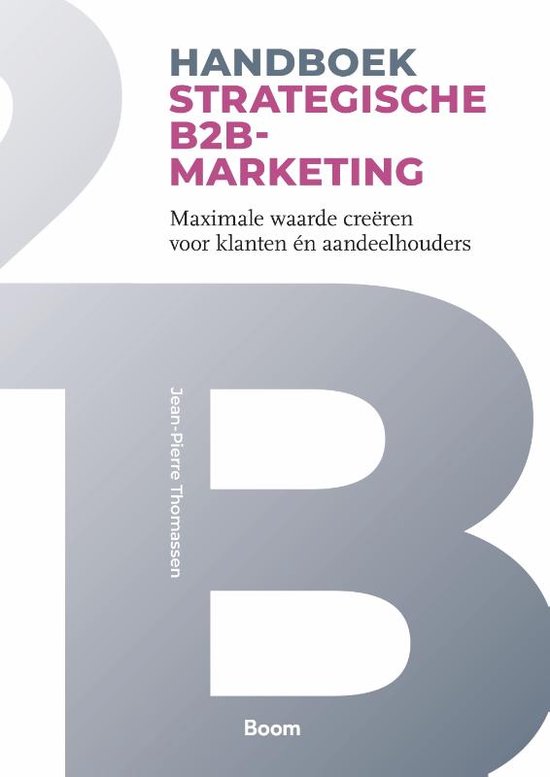 Foto: Handboek strategische b2b marketing