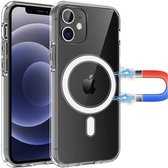 iPhone Xs Max hoesje magnetisch backcover- Transparant case - Arara