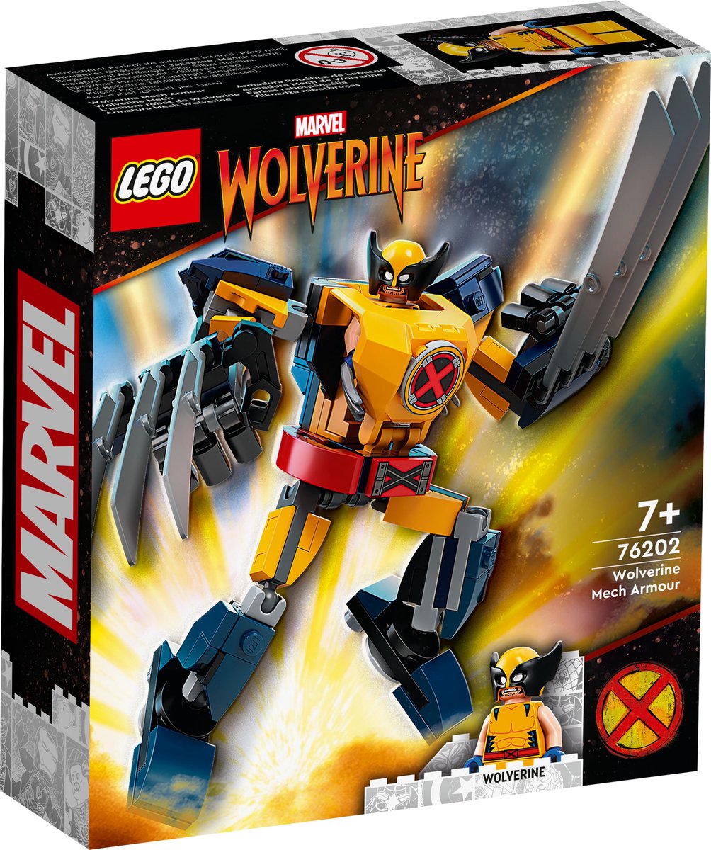 LEGO Marvel Wolverine Mechapantser - 76202 — afbeelding 18