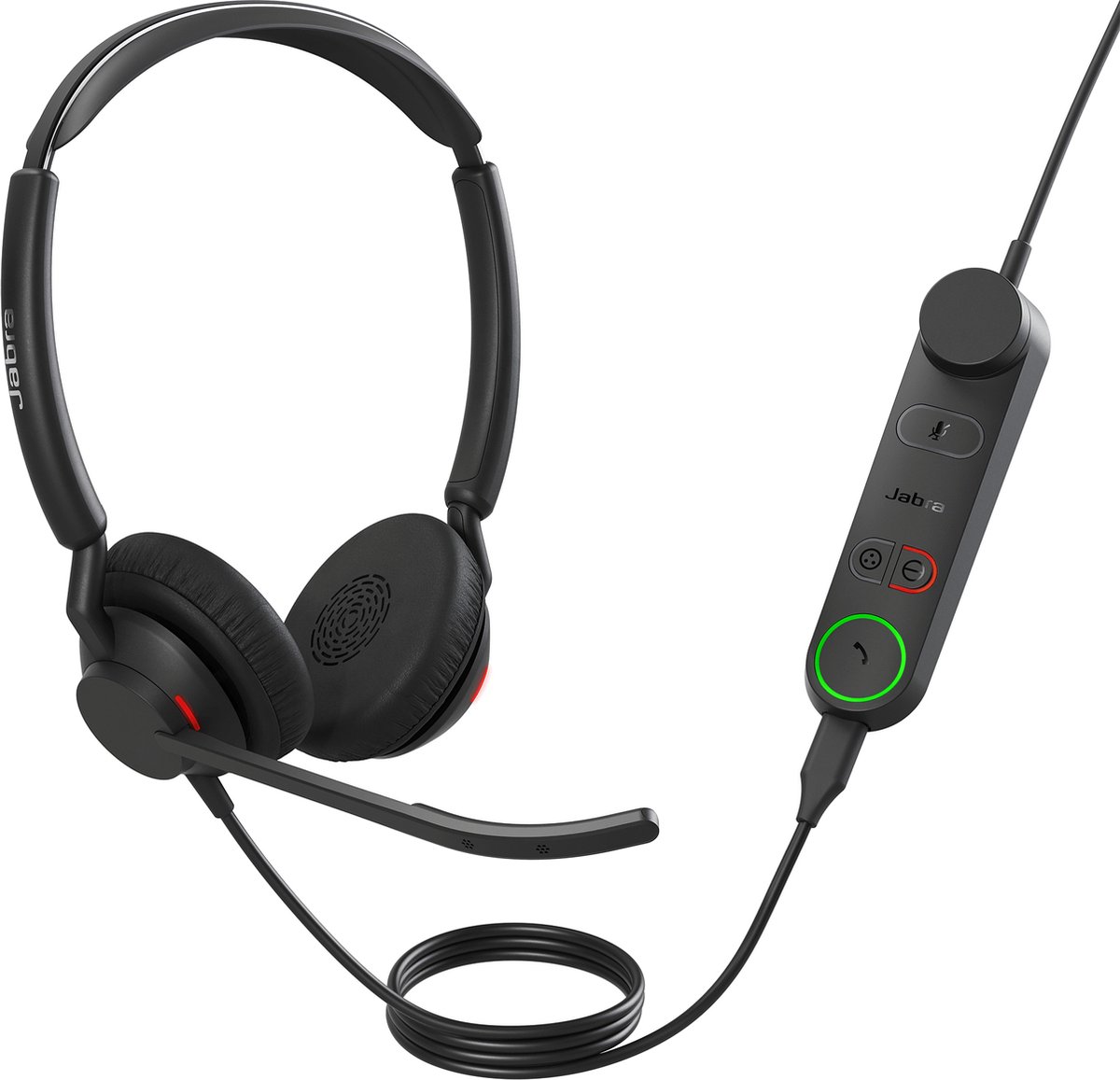 Jabra Engage 50 II Headset Bedraad Hoofdband Kantoor/callcenter USB Type-A Zwart