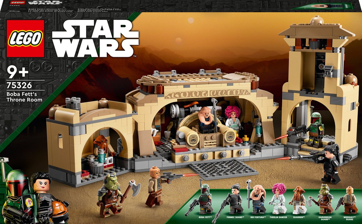 LEGO Star Wars Boba Fetts Troonzaal - 75326 | bol