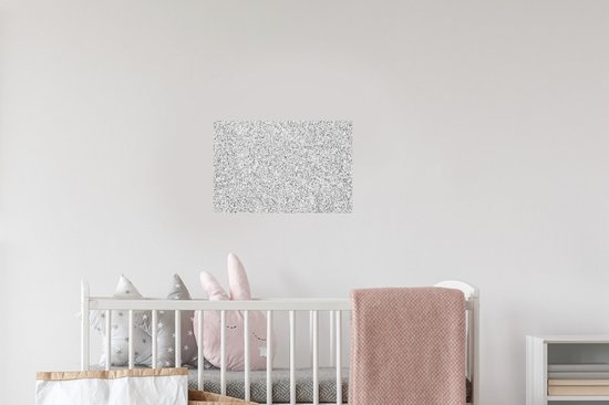 Stickers muraux - Feuille Autocollant - Granit - Zwart - Wit - Motif - Grijs - 30x20 cm - Film Adhésif - Stickers muraux Chambre Enfant - Papier Peint Auto-Adhésif