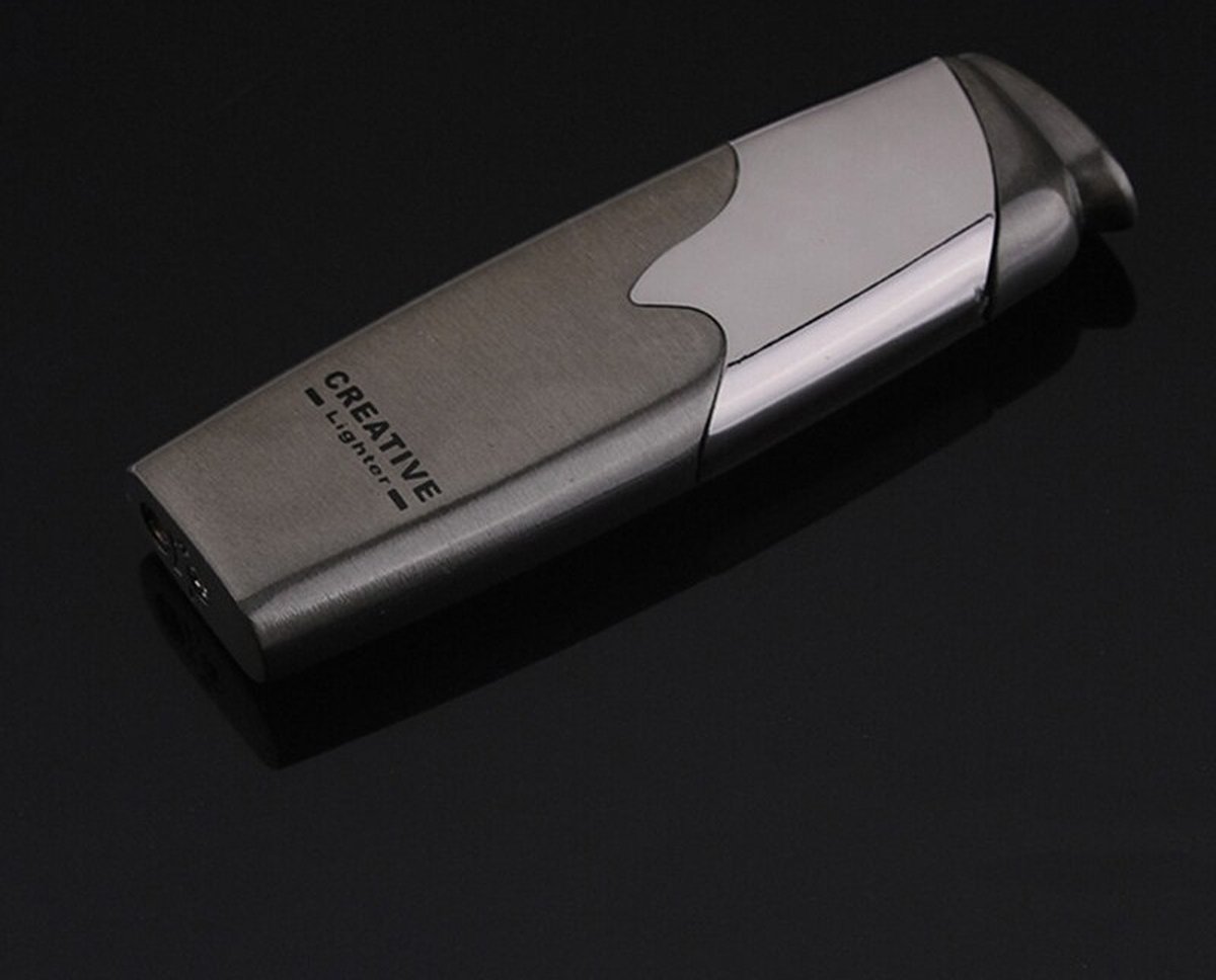 Goedkoopste TECQX Single jet - Aansteker - Gasbrander - Stormaansteker - Windproof - Stormvlam - Vuurwerk - Kaarsen - Kampvuur - Sigaretten Aansteker - Zwart