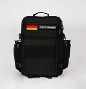 Backpack | Waterdicht | Rugzak | Rugtas | Dagrugzak | Wandelen | Hike rugzak | Schooltas | Crossfit Tas | 45 Liter | Zwart