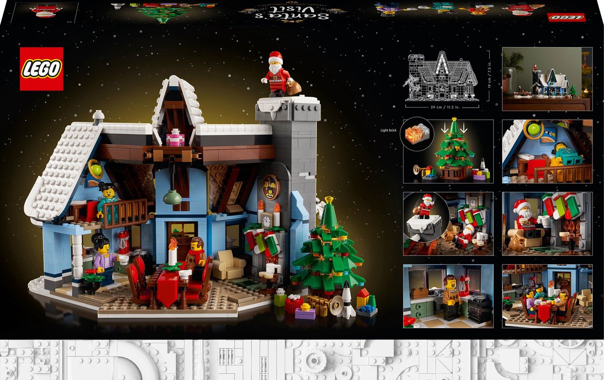 LEGO Bezoek van de Kerstman/ Santa's Visit- 10293 — afbeelding 6