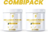 Zapply Collageen Poeder Premium -Viscollageen - Collageen - Stralende huid - Collagen- Vanille smaak - Multipack -Hyaluronzuur