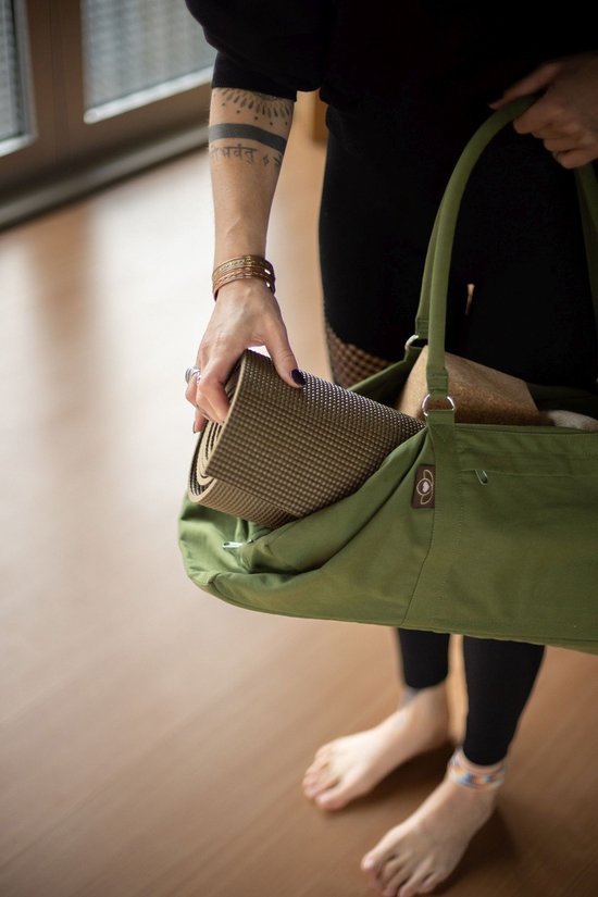 Luxe yogatas hummer olijfgroen van Luxe — afbeelding 2