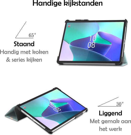 Etui Lenovo Tab P11 Pro Etui Livre de Luxe avec Découpe Stylo Lenovo - Housse Etui Lenovo Tab P11 Pro (Gen 2) - 11,2 Pouces - Licorne