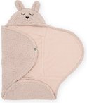Wikkeldeken Bear Boucle - Wild rose - Lief&Leuk kraamkado