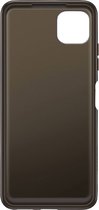 Transparant Soft Case Galaxy A22 Zwart 5G