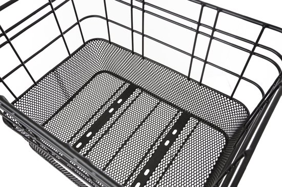 Fastrider Olav Porte-vélos Avant - Zwart - 27 L - Montage fixe - Métal