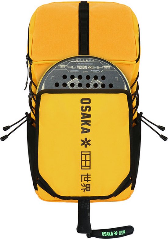 Osaka Pro Tour Padel Backpack Honey - rugzak - geel