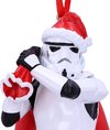 Nemesis Now - Star Wars - Stormtrooper Santa Sack Hanging Ornament - Kerstbal - 13cm