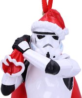 Nemesis Now - Star Wars - Stormtrooper Santa Sack Hanging Ornament - Kerstbal - 13cm