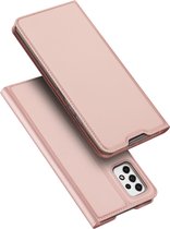 Dux Ducis - Telefoonhoesje geschikt voor Samsung Galaxy A53 5G - Skin Pro Book Case - Roze