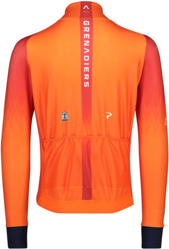 BioRacer Ineos Grenadiers Icon Tempest Shirt Lange Mouw Oranje