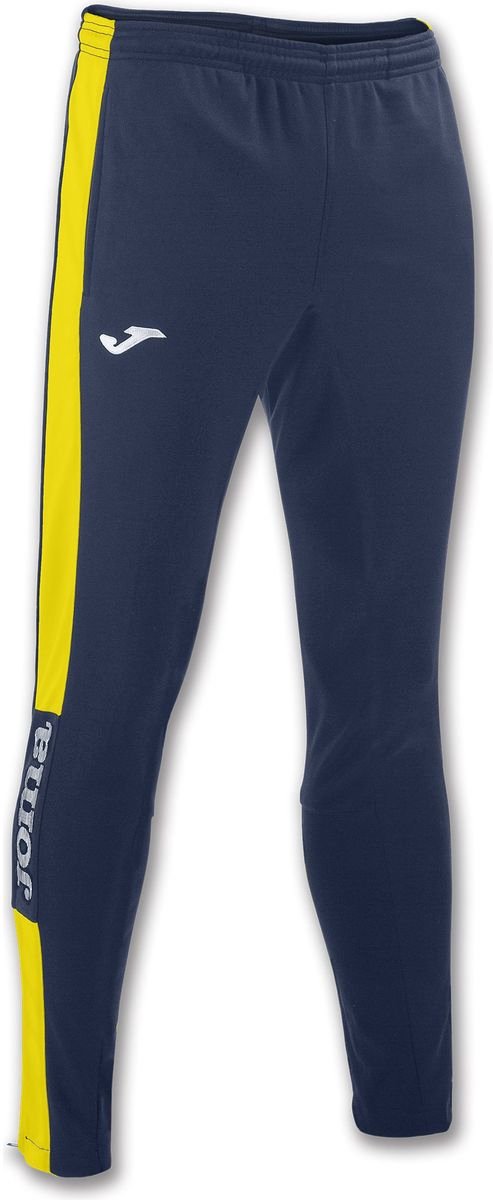 Joma Championship IV Trainingsbroek Kinderen - Marine / Geel | Maat: 6XS (104)