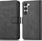 iMoshion Hoesje Geschikt voor Samsung Galaxy S23 Hoesje Met Pasjeshouder - iMoshion Luxe Bookcase - Zwart