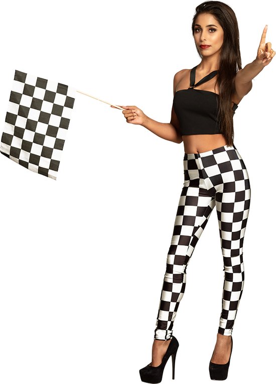 OFFSCH Stuks feestartikelen voor raceauto's race zwaaiende vlag zwart witte vlaggen e polyester gen versierd hand zwaaiende wapperende e e auto spandoek