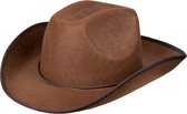 Chapeau de cowboy brun