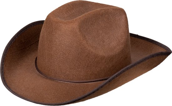 Chapeau de cowboy brun | bol