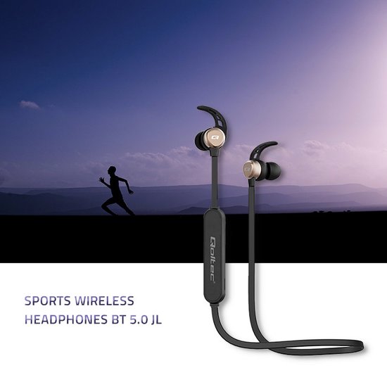 SoundPEATS Force Pro Draadloze Sport-hoofdtelefoon, Bluetooth 5.0-chip, QCC3034, magnetisch, rond de hals, met aptX HD-microfoons, stereogeluid, waterdicht