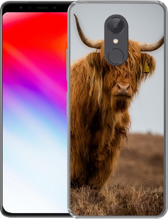 Coque Xiaomi Redmi 5 - Highlander écossais - Dune - Herbe - Coque de téléphone en Siliconen