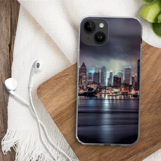 Apple iPhone 14 Plus - Housse souple - New York - Amérique - Skyline - Coque de téléphone en Siliconen