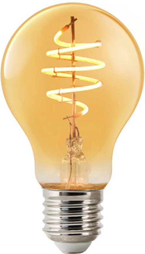 Nordlux Smart LED E27 Peer Filament Amber 4.7W 380lm Zeer Warm Wit | Dimbaar