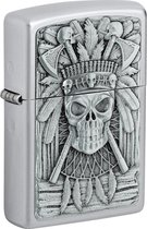 Aansteker Zippo Indian Skull Emblem