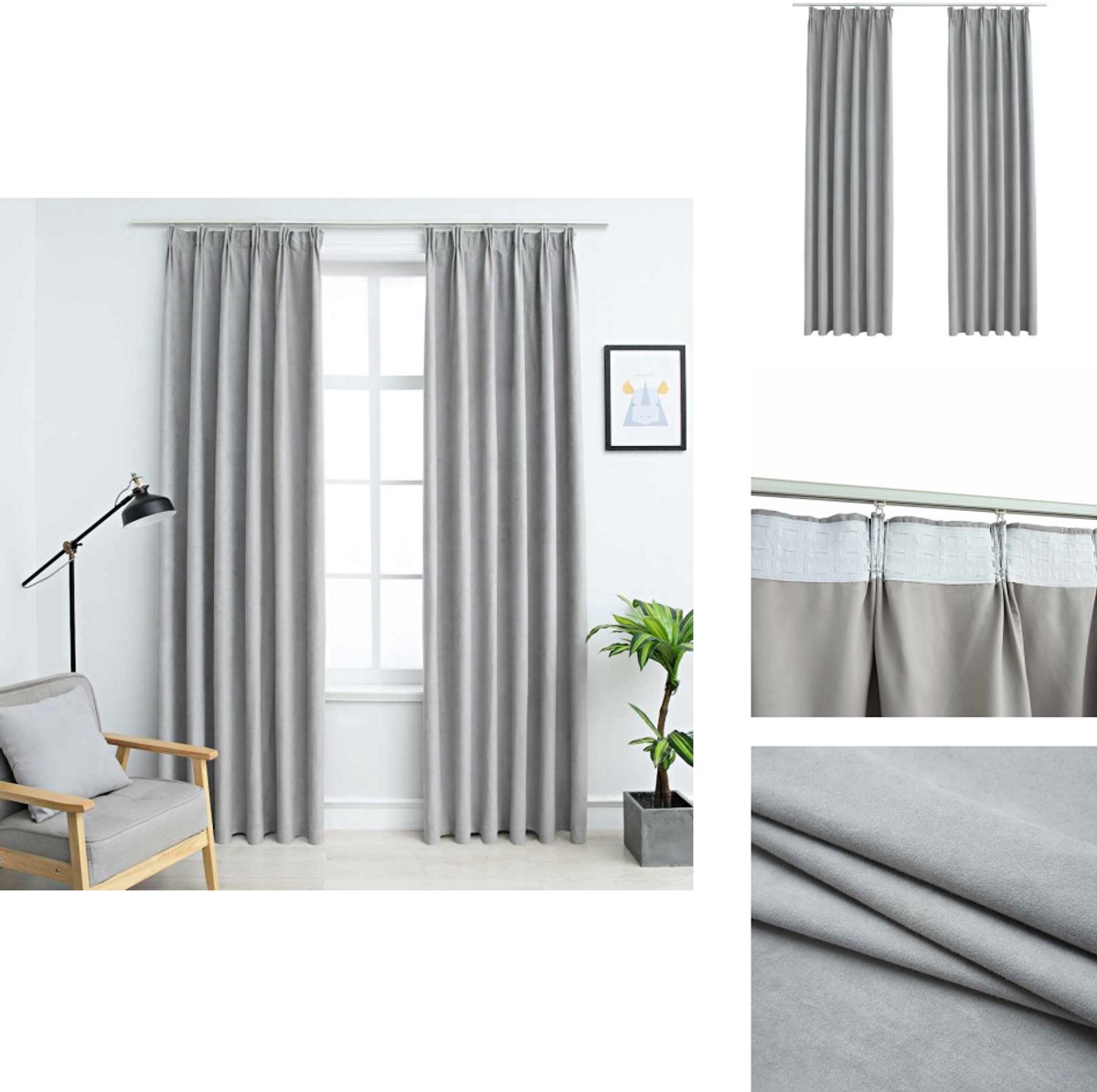 Luxe velours gordijnen 95% Verduisterend kleur Blauw - Capri002 - Nu 20% KORTING Luxe velours gordijnen 95% Verduisterend kleur Blauw - Capri002 - Nu 20% KORTING