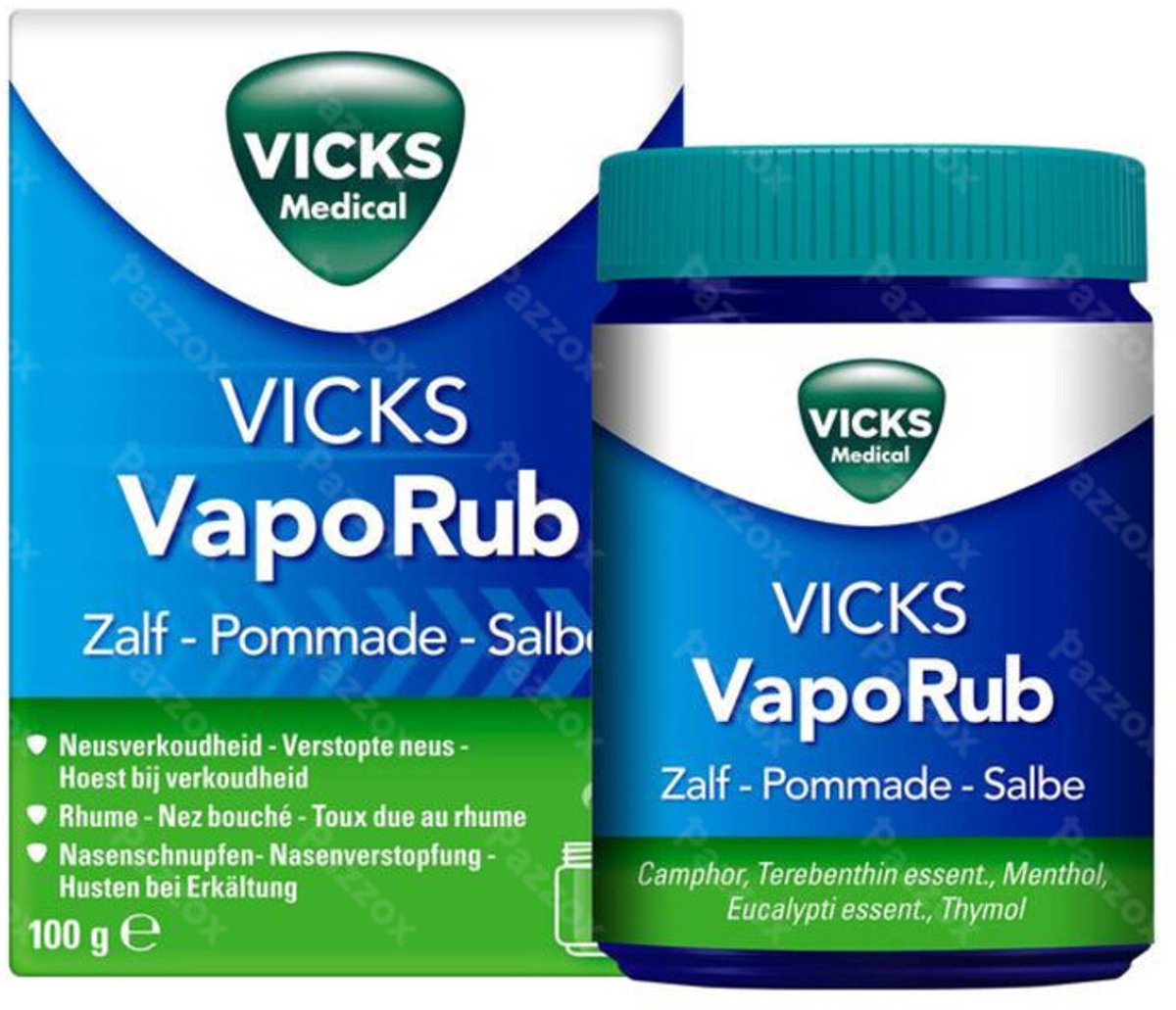 Goedkoopste Vicks VapoRub 100 gr